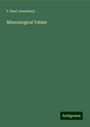 F. Noel Jewesbury: Mineralogical Tables, Buch