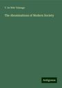 T. De Witt Talmage: The Abominations of Modern Society, Buch