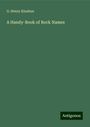 G. Henry Kinahan: A Handy-Book of Rock Names, Buch