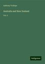 Anthony Trollope: Australia and New Zealand, Buch