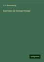 A. V. Ravensberg: Exercises on German Syntax, Buch