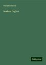 Hall Fitzedward: Modern English, Buch