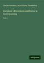 Charles Davidson: Davidson's Precedents and Forms in Conveyancing, Buch