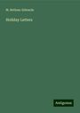 M. Betham-Edwards: Holiday Letters, Buch