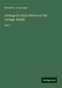 Richard G. A. Levinge: Jottings for Early History of the Levinge Family, Buch