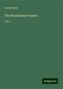 Anonymous: The Westminster Papers, Buch