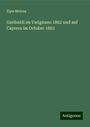 Elpis Melena: Garibaldi im Varignano 1862 und auf Caprera im October 1863, Buch