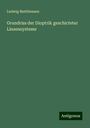 Ludwig Matthiessen: Grundriss der Dioptrik geschicteter Linsensysteme, Buch