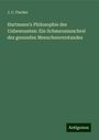 J. C. Fischer: Hartmann's Philosophie des Unbewussten: Ein Schmerzensschrei des gesunden Menschenverstandes, Buch