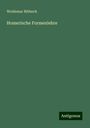 Woldemar Ribbeck: Homerische Formenlehre, Buch