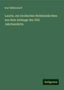 Karl Müllenhoff: Laurin, ein tirolisches Heldenmärchen aus dem Anfange des XIII. Jahrhunderts, Buch