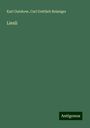 Karl Gutzkow: Liesli, Buch