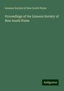 Linnean Society Of New South Wales: Proceedings of the Linnean Society of New South Wales, Buch