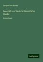 Leopold von Ranke: Leopold von Ranke's Sämmtliche Werke, Buch