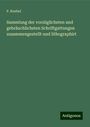 P. Knebel: Sammlung der vorzüglichsten und gebräuchlichsten Schriftgattungen zusammengestellt und lithographirt, Buch