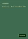 J. Sieckmann: Sieckmann, J.: Preis-Verzeichniss 1873, Buch