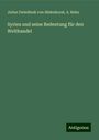 Julius Zwiedinek von Südenhorst: Syrien und seine Bedeutung für den Welthandel, Buch