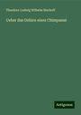 Theodore Ludwig Wilhelm Bischoff: Ueber das Gehirn eines Chimpansé, Buch