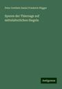 Peter Gottlieb Daniel Friedrich Wigger: Spuren der Thiersage auf mittelalterlichen Siegeln, Buch