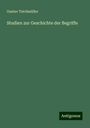 Gustav Teichmüller: Studien zur Geschichte der Begriffe, Buch