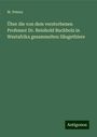 W. Peters: Über die von dem verstorbenen Professor Dr. Reinhold Buchbolz in Westafrika gesammelten Säugethiere, Buch