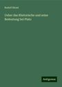 Rudolf Hirzel: Ueber das Rhetorische und seine Bedeutung bei Plato, Buch