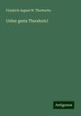 Friedrich August W. Thorbecke: Ueber gesta Theodorici, Buch