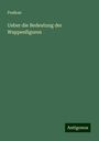 Pusikan: Ueber die Bedeutung der Wappenfiguren, Buch