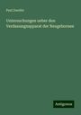 Paul Zweifel: Untersuchungen ueber den Verdauungsapparat der Neugebornen, Buch