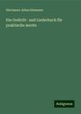 Herrmann Julius Siemssen: Ein Gedicht- und Liederbuch für praktische Aerzte, Buch