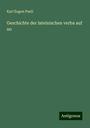 Karl Eugen Pauli: Geschichte der lateinischen verba auf uo, Buch