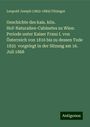 Leopold Joseph () Fitzinger: Geschichte des kais. kön. Hof-Naturalien-Cabinetes zu Wien: Periode unter Kaiser Franz I. von Österreich von 1816 bis zu dessen Tode 1835 vorgelegt in der Sitzung am 16. Juli 1868, Buch