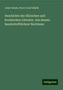 Josef Jireek: Geschichte der illirischen und kroatischen Literatur. Aus dessen handschriftlichem Nachlasse, Buch