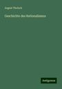 August Tholuck: Geschichte des Rationalismus, Buch