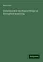 Niels Falck: Gutachten über die Staatserbfolge im Herzogthum Schleswig, Buch