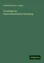 Gotthilf Heinrich L. Hagen: Grundzüge der Wahrscheinlichkeits-Rechnung, Buch