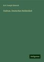 Karl Joseph Simrock: Gudrun. Deutsches Heldenlied, Buch