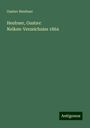 Gustav Heubner: Heubner, Gustav: Nelken-Verzeichniss 1864, Buch