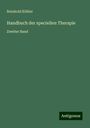 Reinhold Köhler: Handbuch der speciellen Therapie, Buch