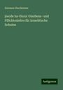 Salomon Herxheimer: jesode ha-thora: Glaubens- und Pflichtenlehre für Israelitische Schulen, Buch