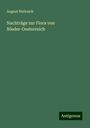 August Neilreich: Nachträge zur Flora von Nieder-Oesterreich, Buch