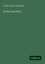 Gustav Adolf Ludwig Baur: Boetus und Dante, Buch