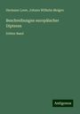 Hermann Loew: Beschreibungen europäischer Dipteren, Buch