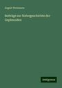 August Weismann: Beiträge zur Naturgeschichte der Daphnoiden, Buch