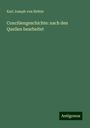 Karl Joseph Von Hefele: Conciliengeschichte: nach den Quellen bearbeitet, Buch