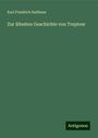 Karl Friedrich Sudhaus: Zur ältesten Geschichte von Treptow, Buch