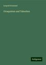 Leopold Krummel: Utraquisten und Taboriten, Buch