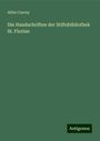 Albin Czerny: Die Handschriften der Stiftsbibliothek St. Florian, Buch