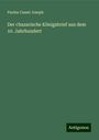 Paulus Cassel Joseph: Der chazarische Königsbrief aus dem 10. Jahrhundert, Buch