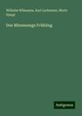 Wilhelm Wilmanns: Des Minnesangs Frühling, Buch